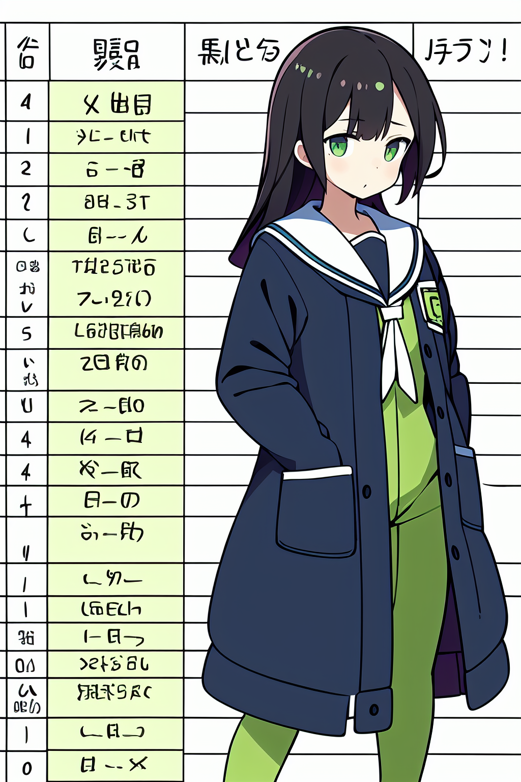 09469-2377383321-(masterpiece, best quality_1.5),1girl,green legwear_,chart,sailor shirt.png